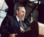 Fidel en la III Conferencia Mundial contra el racismo, la discriminación racial, la xenofobia y las formas conexas de intolerancia, celebrada en 2001, Sudáfrica. Fotos: Archivo.